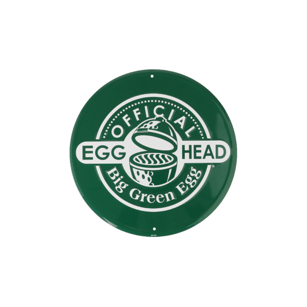 Texttafel rund grün “Official EGGhead”