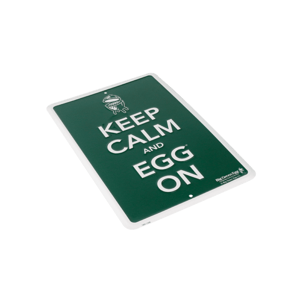 Texttafel “Keep calm an EGG on”
