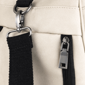 Retro Sporttasche – Beige