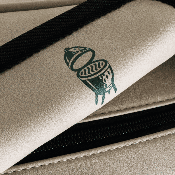 Retro Sporttasche – Beige