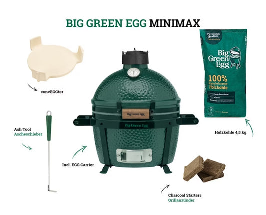 Big Green Egg MiniMax im Starter Set