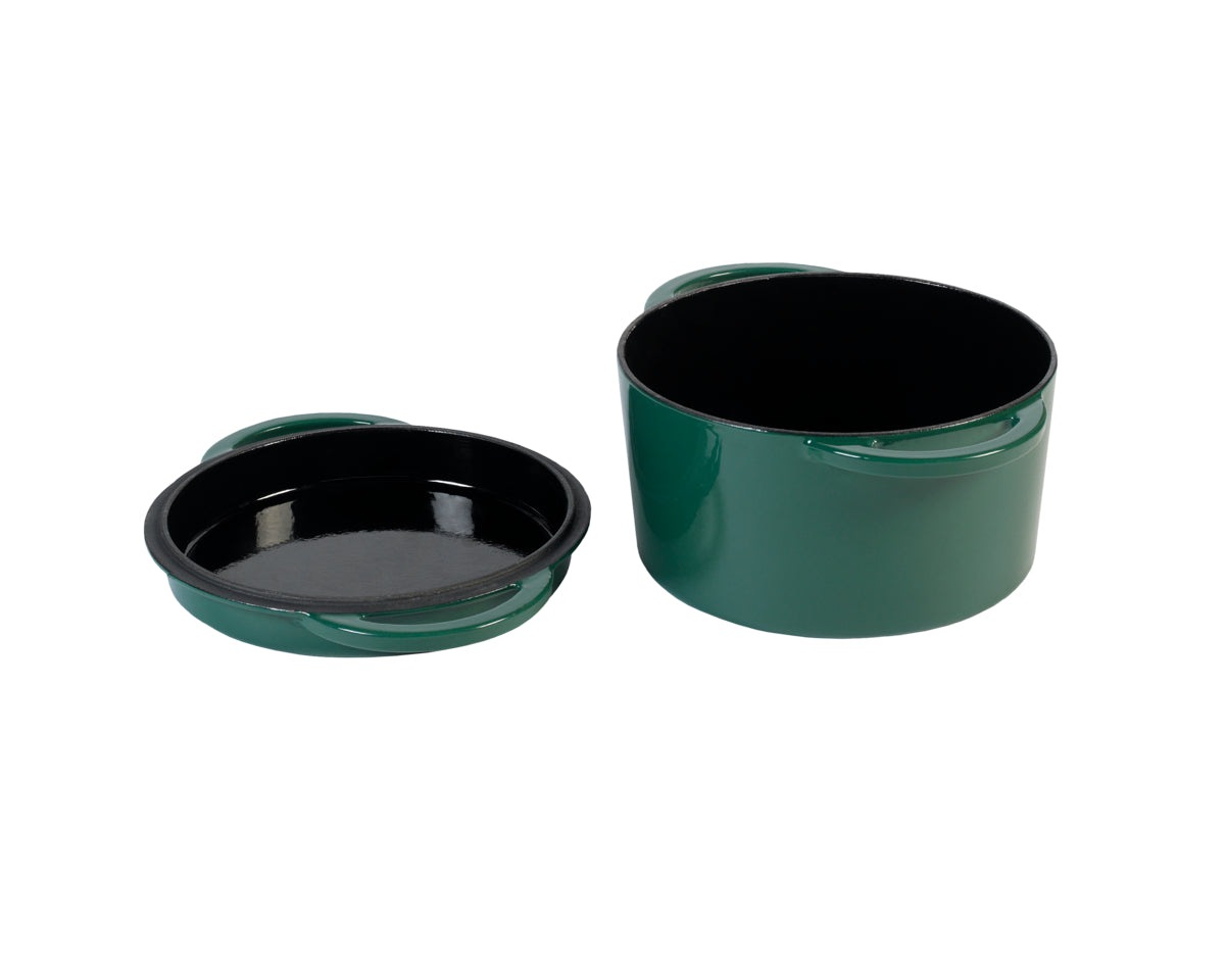 Green Dutch Oven Round