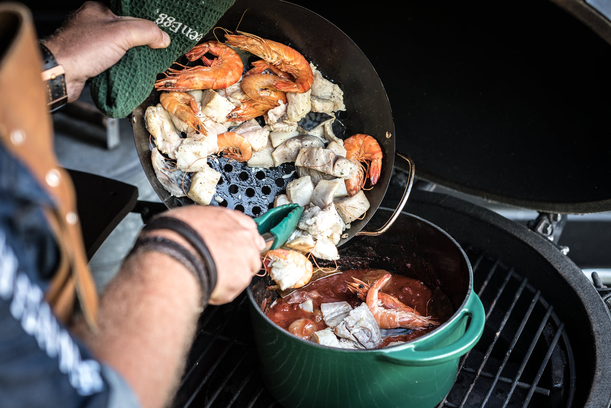 Green Dutch Oven Round