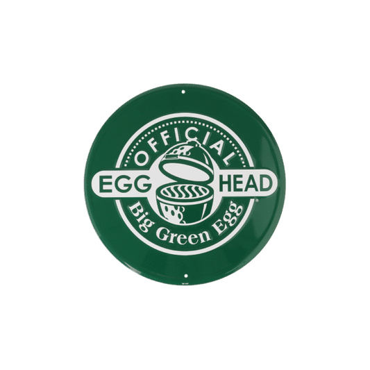 Texttafel rund grün “Official EGGhead”