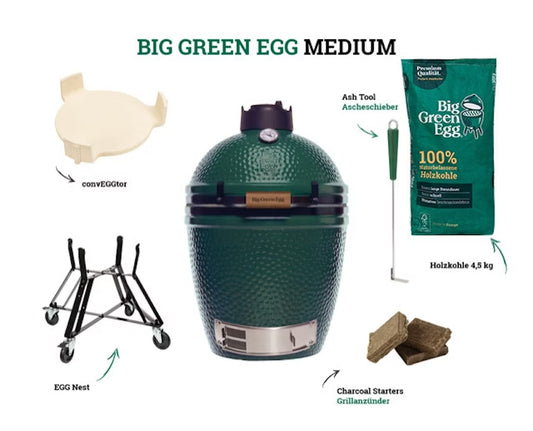 Big Green Egg Medium im Starter Set