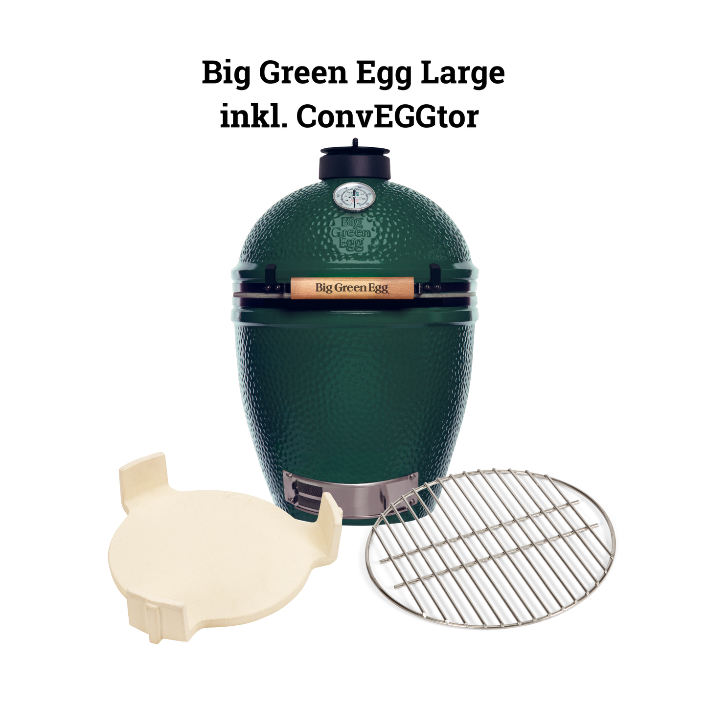 Large Big Green Egg inkl. ConvEGGtor