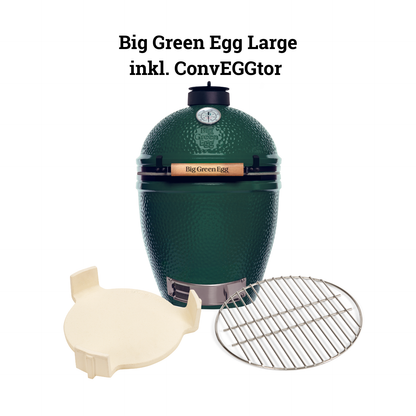 Large Big Green Egg inkl. ConvEGGtor