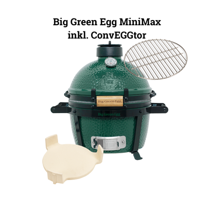 MiniMax Big Green Egg inkl. ConvEGGtor