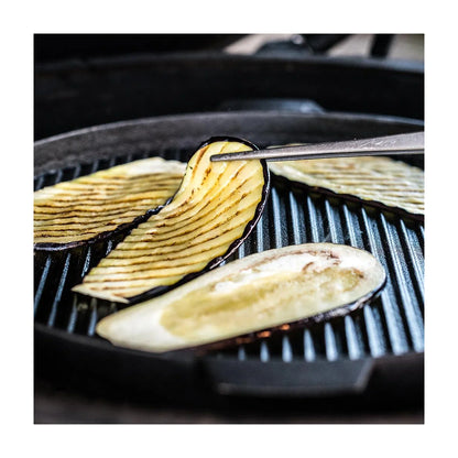 Grillplatte aus Gusseisen 36cm
