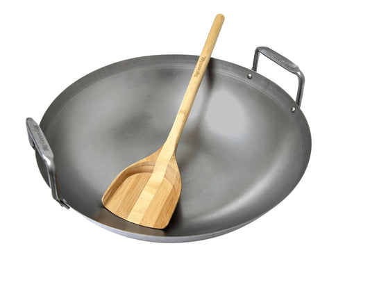Grill-Wok aus Kohlenstoffstahl